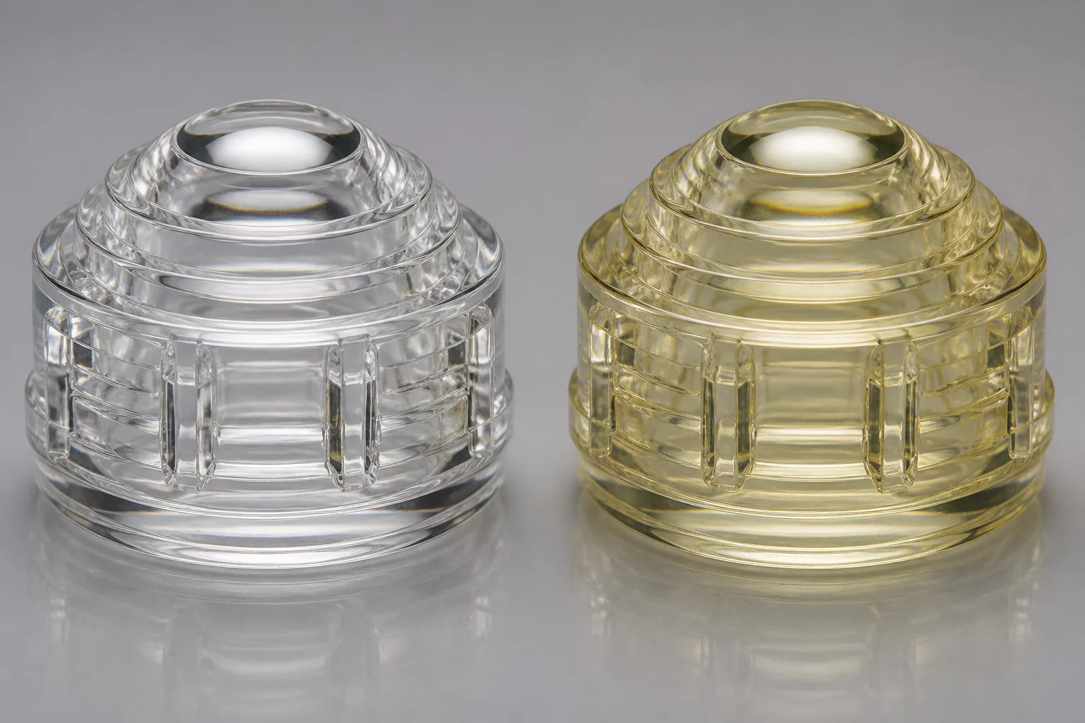 Ultra-Clear Resin Yellowing Test